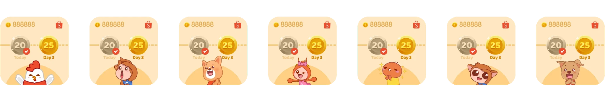 Bonus multipliers and milestone celebration